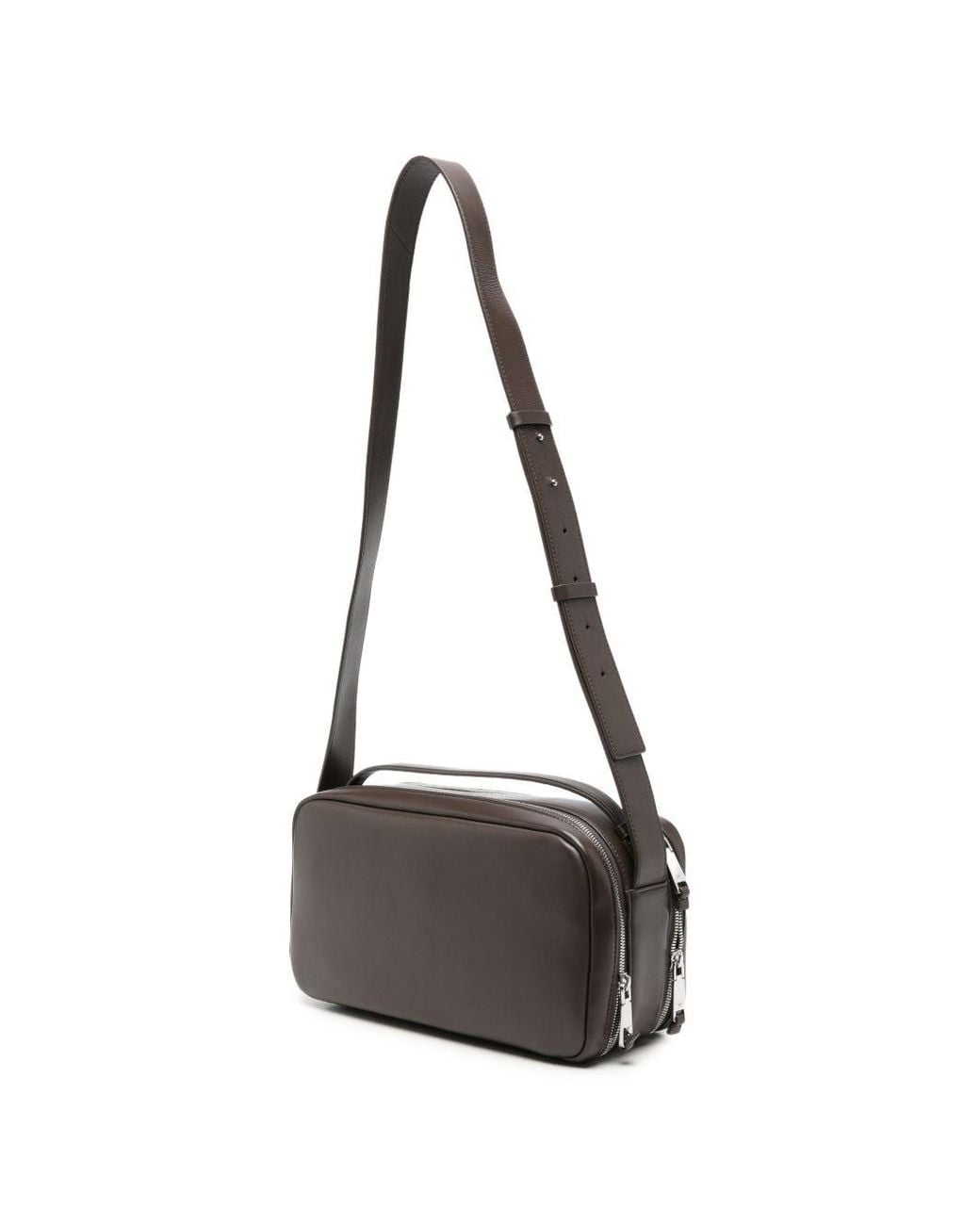 Emporio Armani Black Leather Handbag
