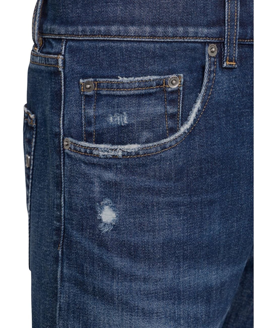 Dondup Blue Icon Slim Jeans for men