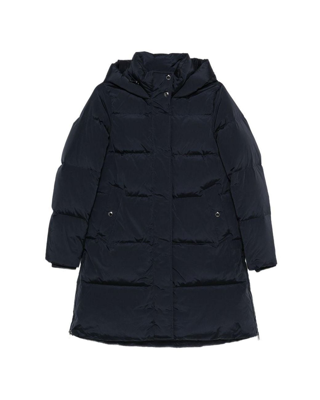 Woolrich Blue Kelly Long Down Jacket