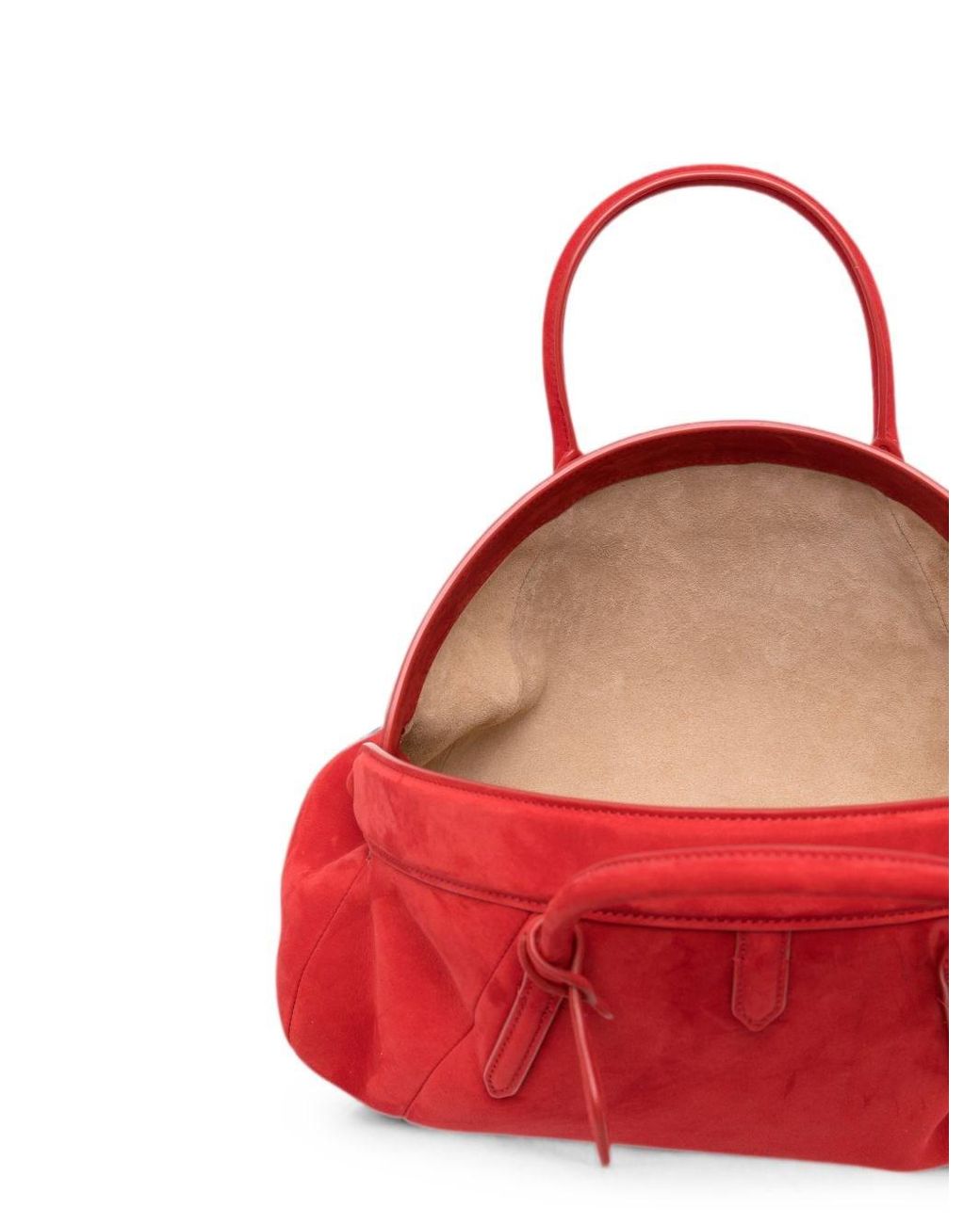 Alaïa Red Purse Small Leather Handbag