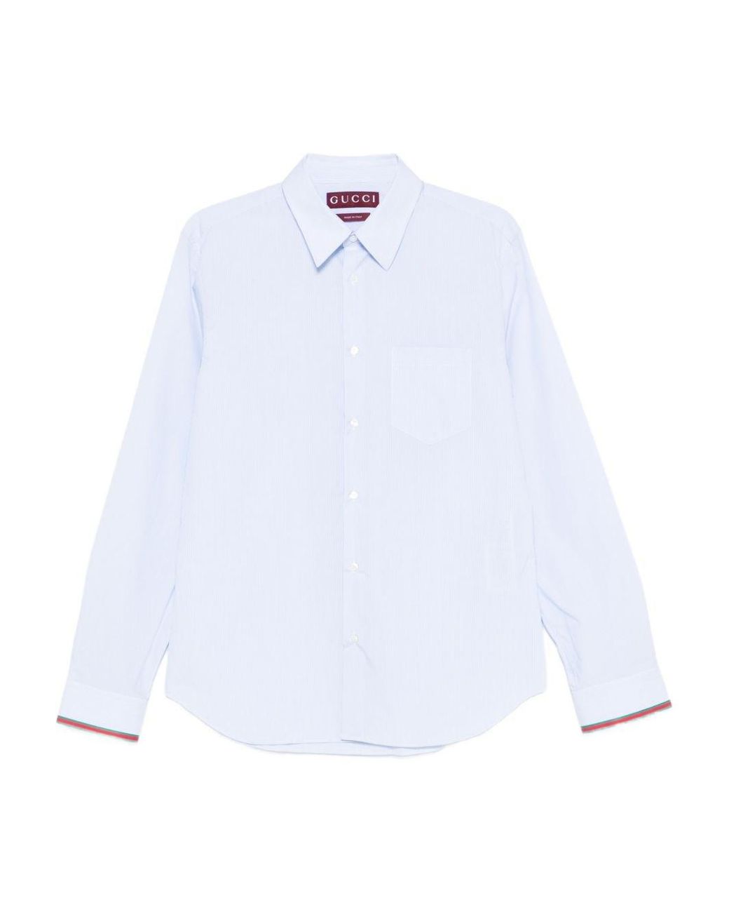 Gucci White Solid Shirt for men