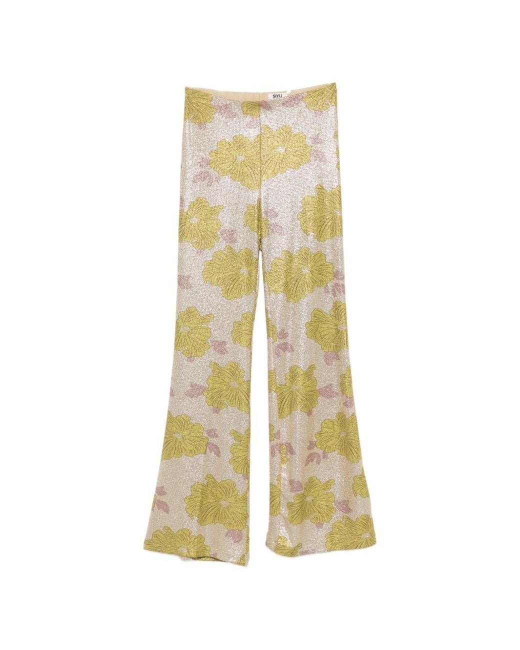 Siyu Yellow Tallis Trousers