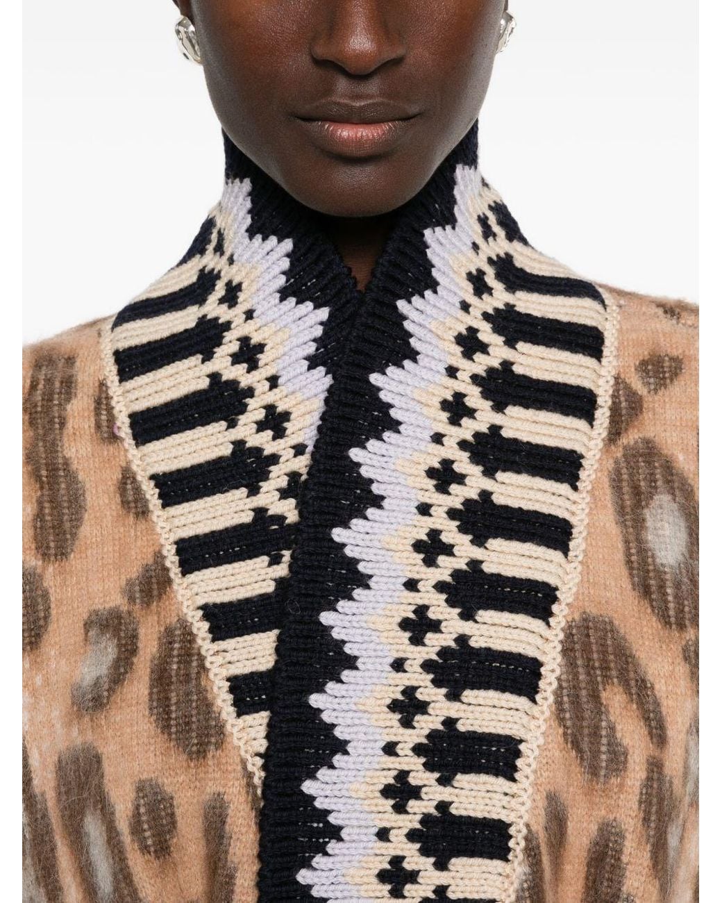 Forte_forte Brown Wool Oversized Cardigan