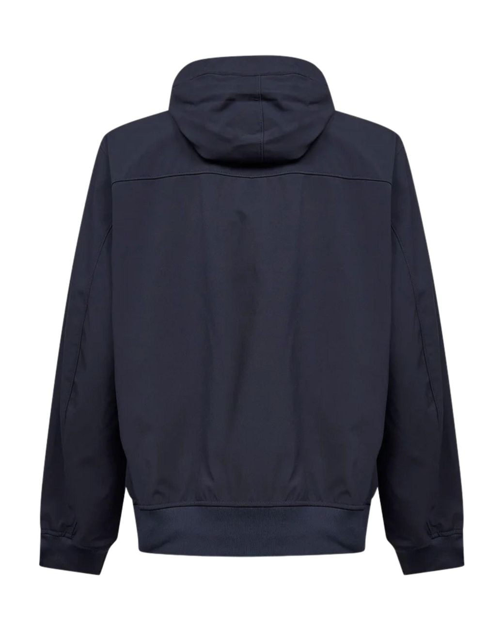 Stone Island Blue Jacket With Hood And Water- And Wind-Resistant Membrane for men