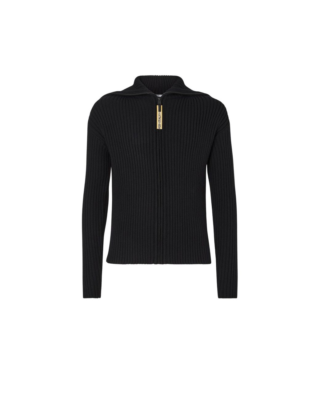 Fendi Black Wool Cardigan for men