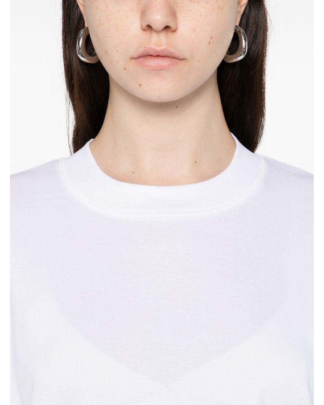 Herskind White Larsson Cotton T-Shirt