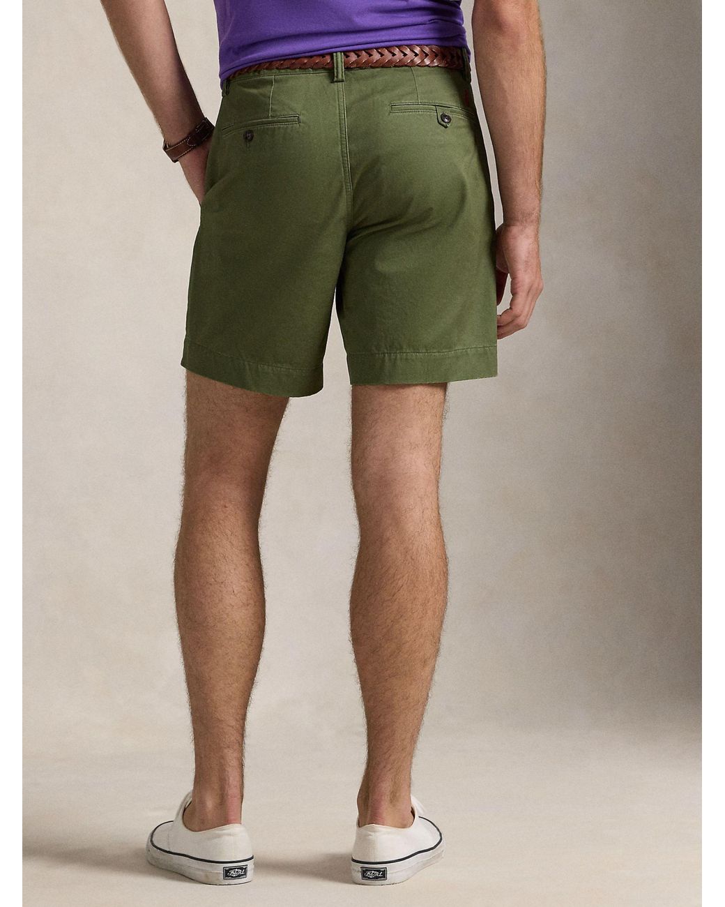 Polo Ralph Lauren Green Chino Shorts for men