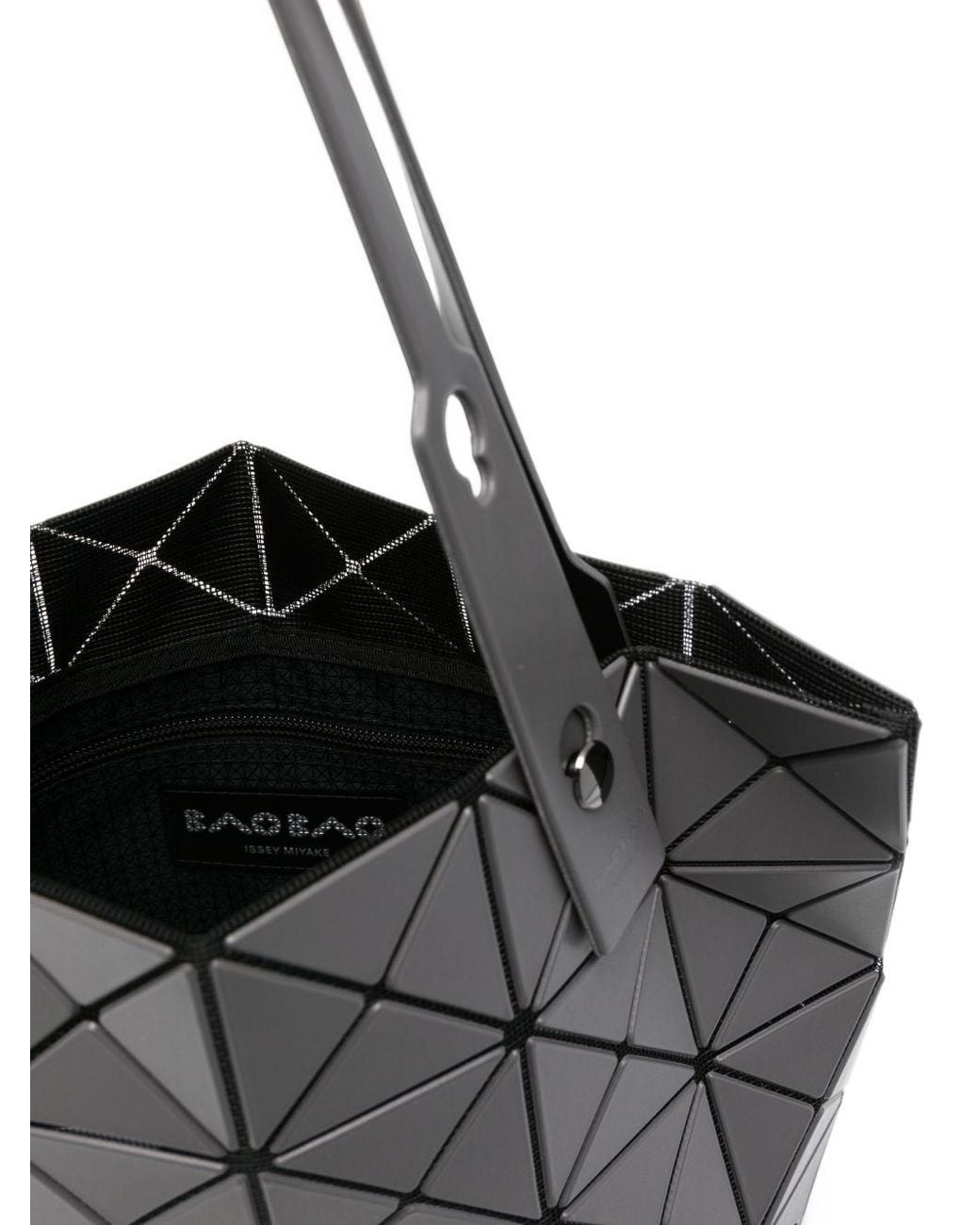 Issey Miyake Black Lucent Matte Medium Tote Bag