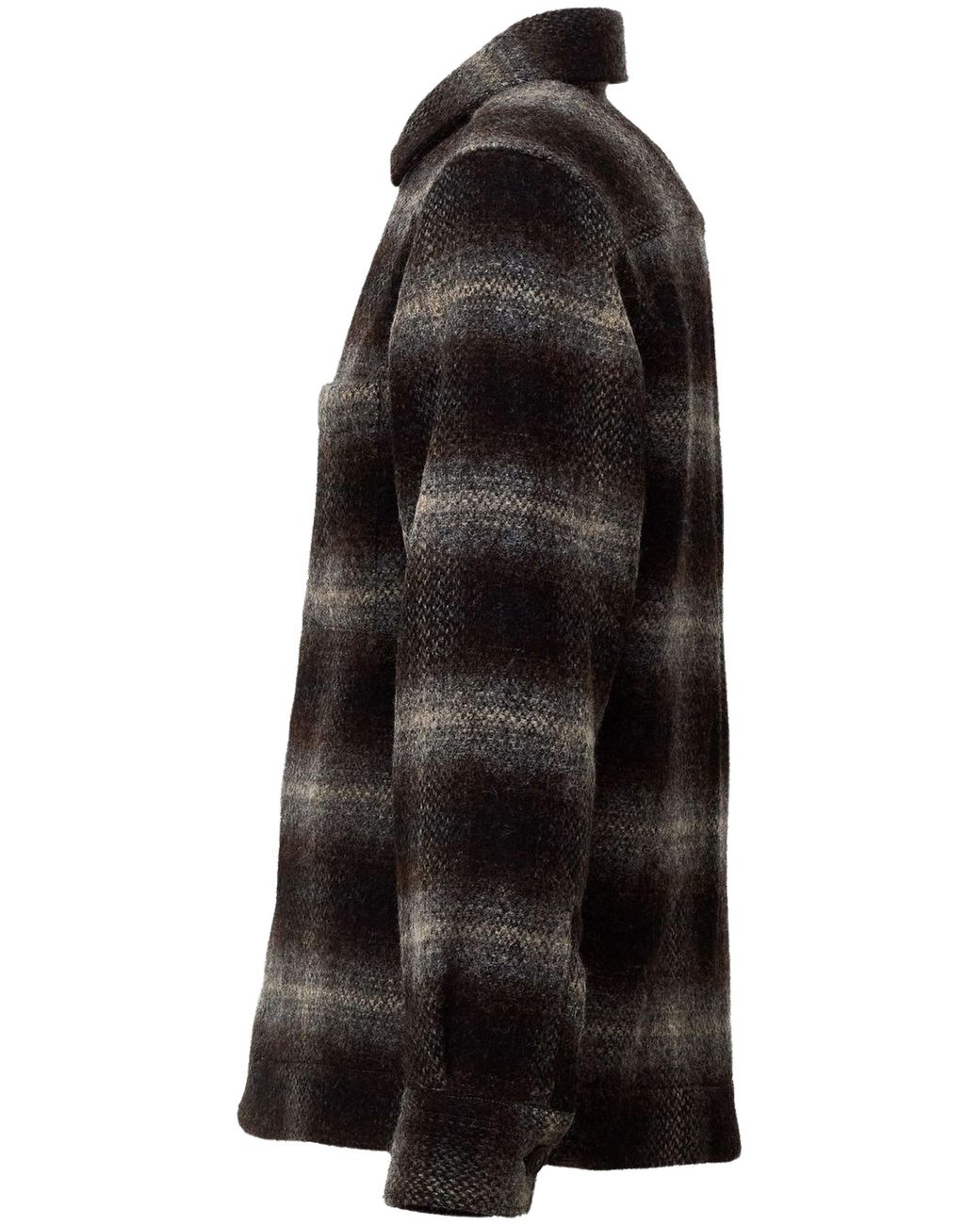 Xacus Black Moon Checked Overshirt for men
