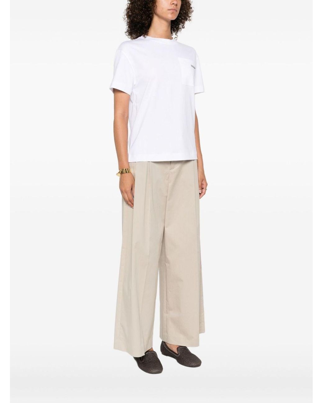 Brunello Cucinelli White T-Shirts