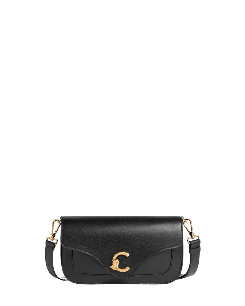 Coccinelle Black C-Me Medium Shoulder Bag