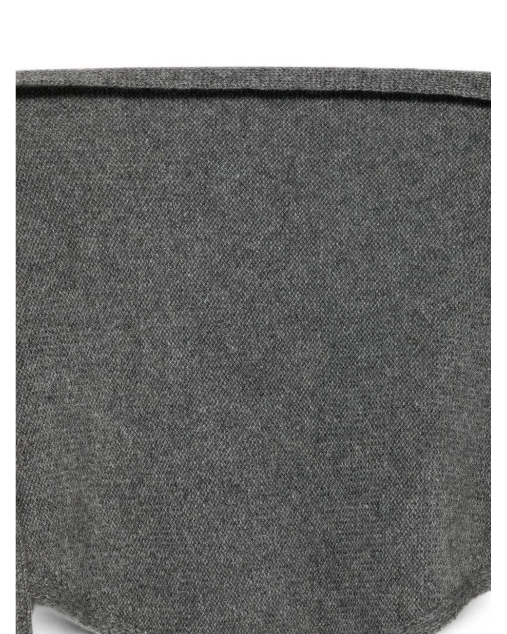 Be You Gray Cashmere Scarf