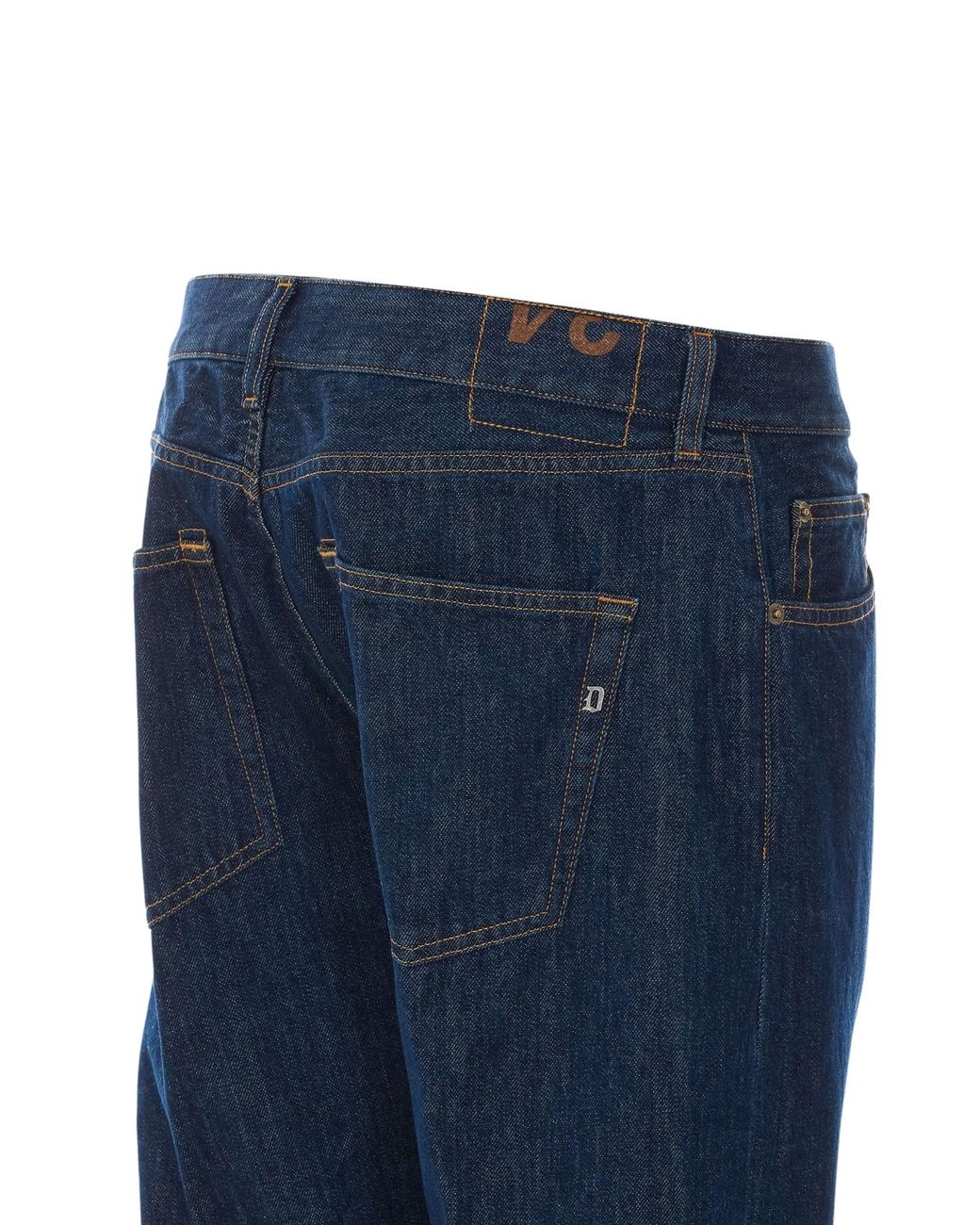 Dondup Blue Icon Relax Tapered Jeans for men