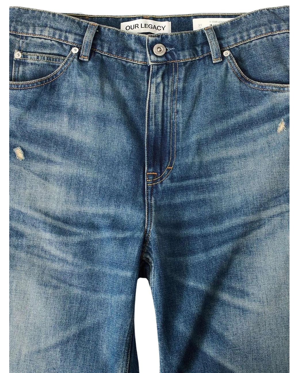 Our Legacy Blue Forever Love Wash Denim Jeans for men