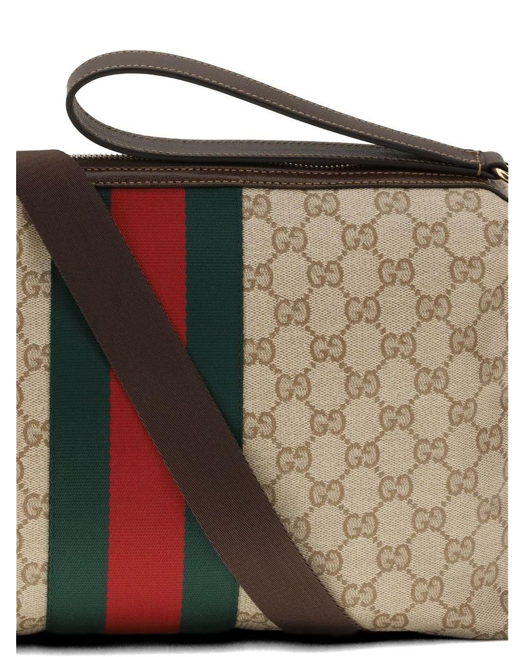 Gucci Natural Gg Web Shoulder Bag for men
