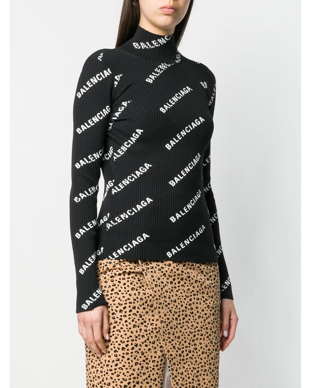 Balenciaga shop logo turtleneck