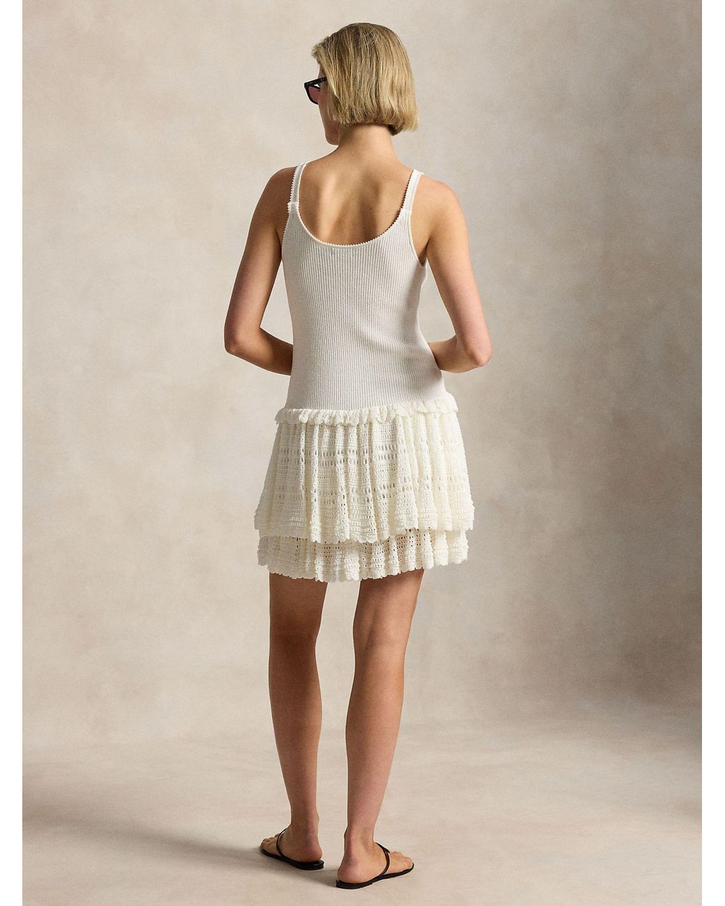 Polo Ralph Lauren White Short Dress