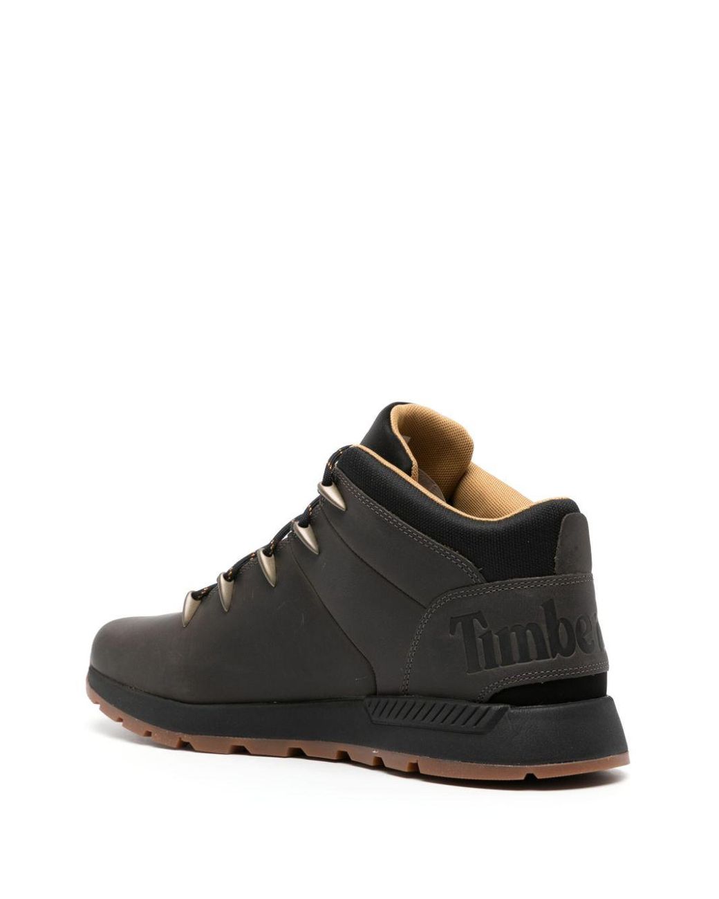 Timberland Sprint Trekker Leather Boots in Black for Men | Lyst