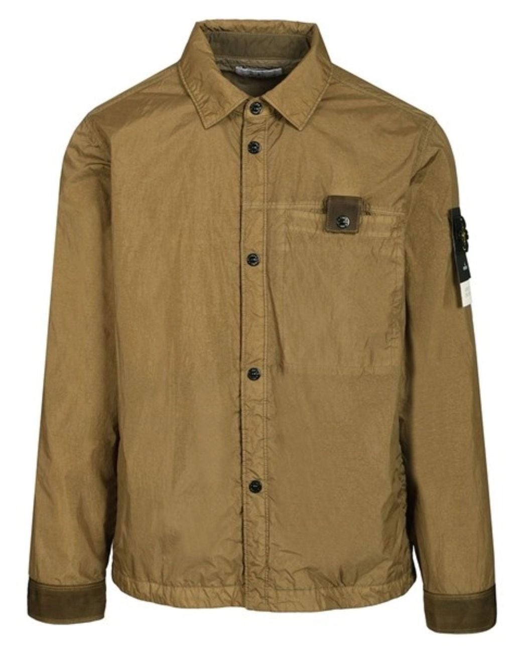 Stone Island Green Coach Jacket for men