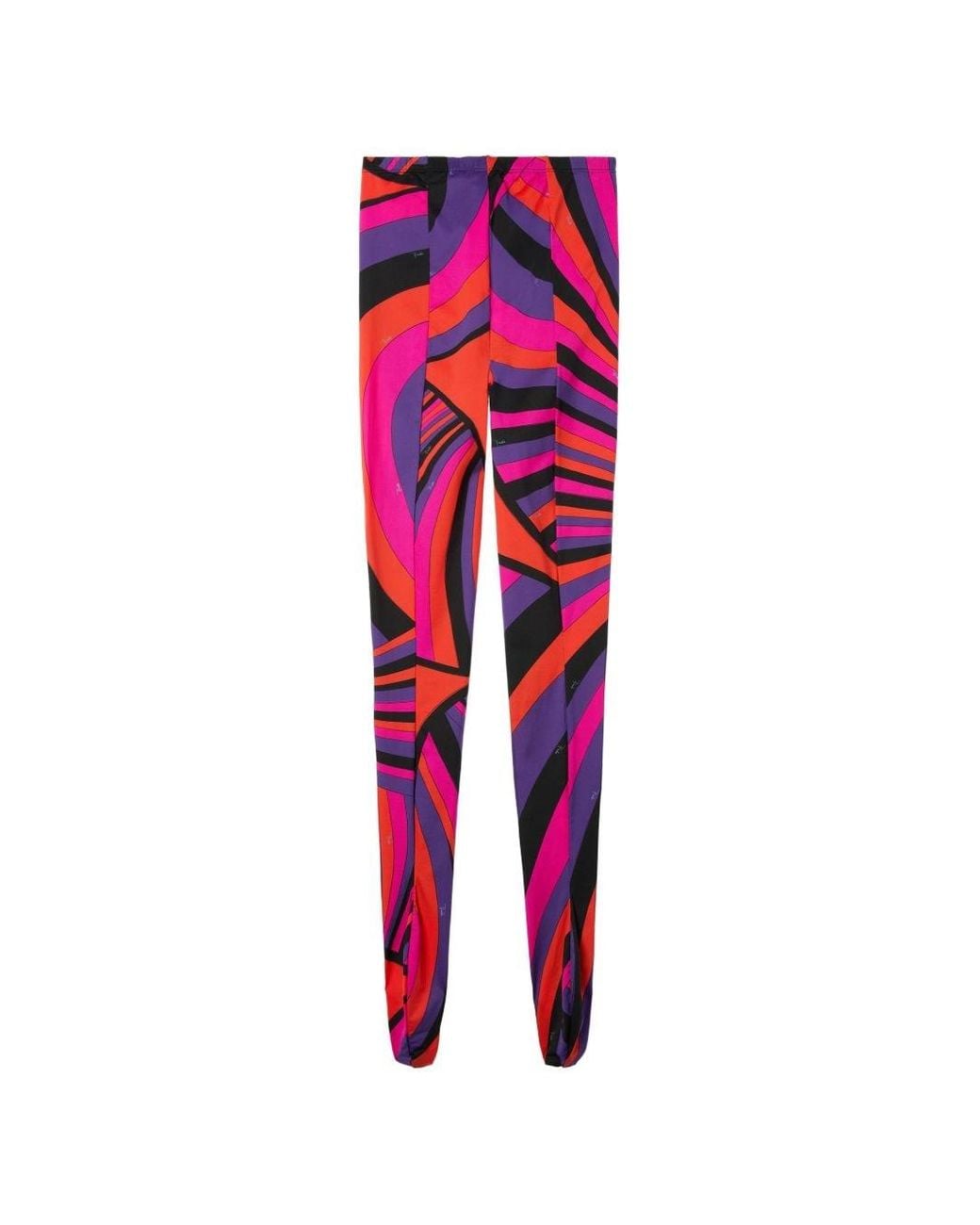 Emilio Pucci Red Leggings