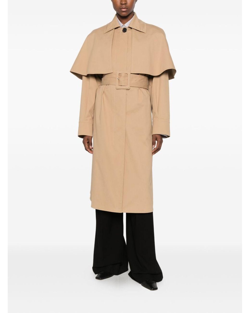 The Row Natural Ayana Cotton Trench Coat