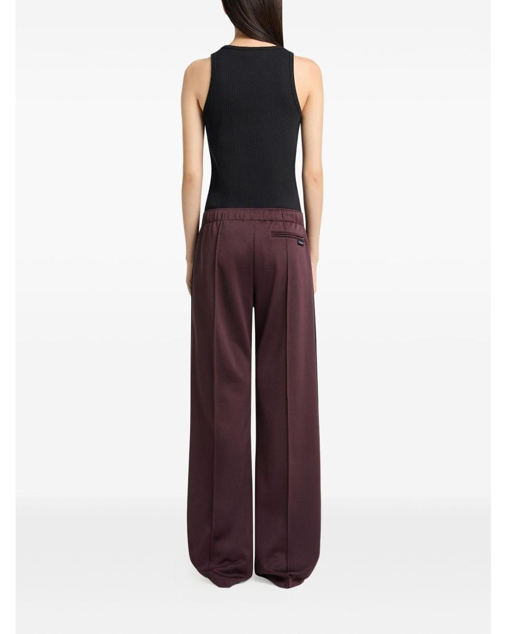 Courreges Purple Bicolor Sweatpants