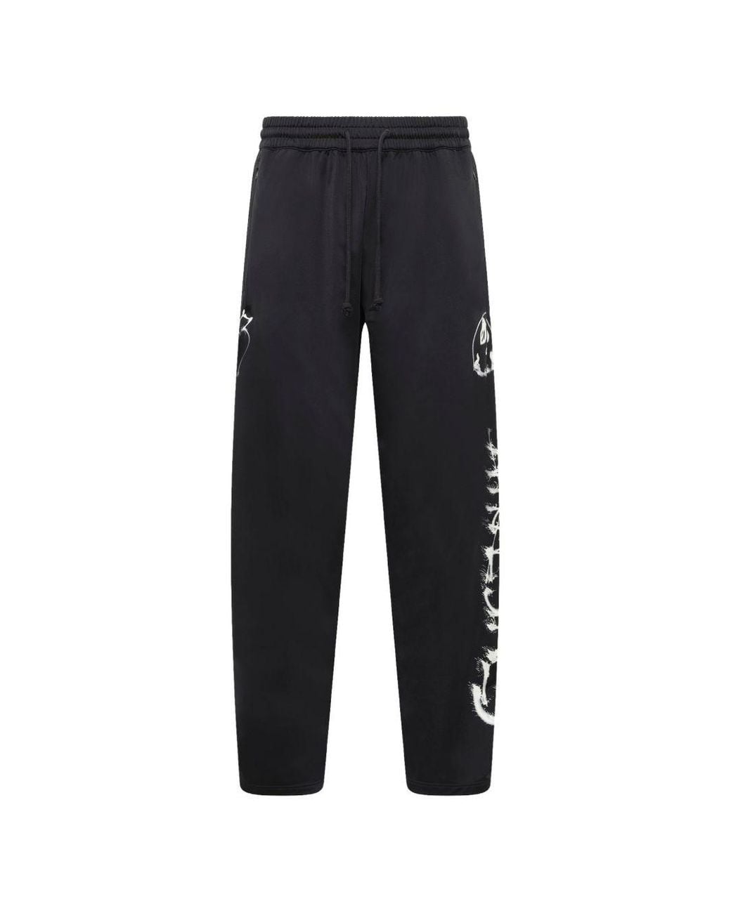 Y-3 Blue Logo Trackpants for men