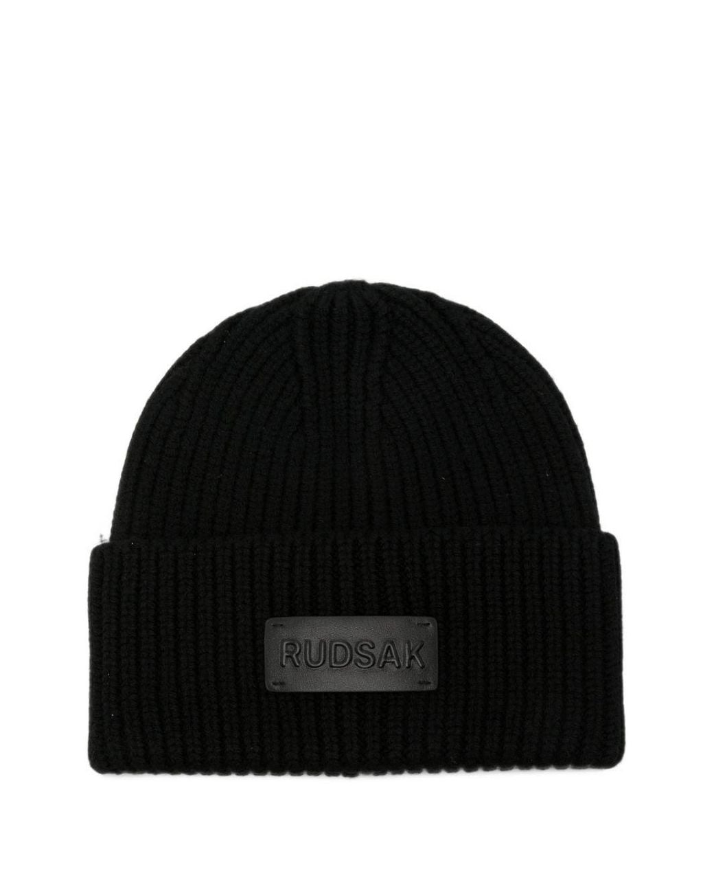 Rudsak Black Colin Wool Beanie