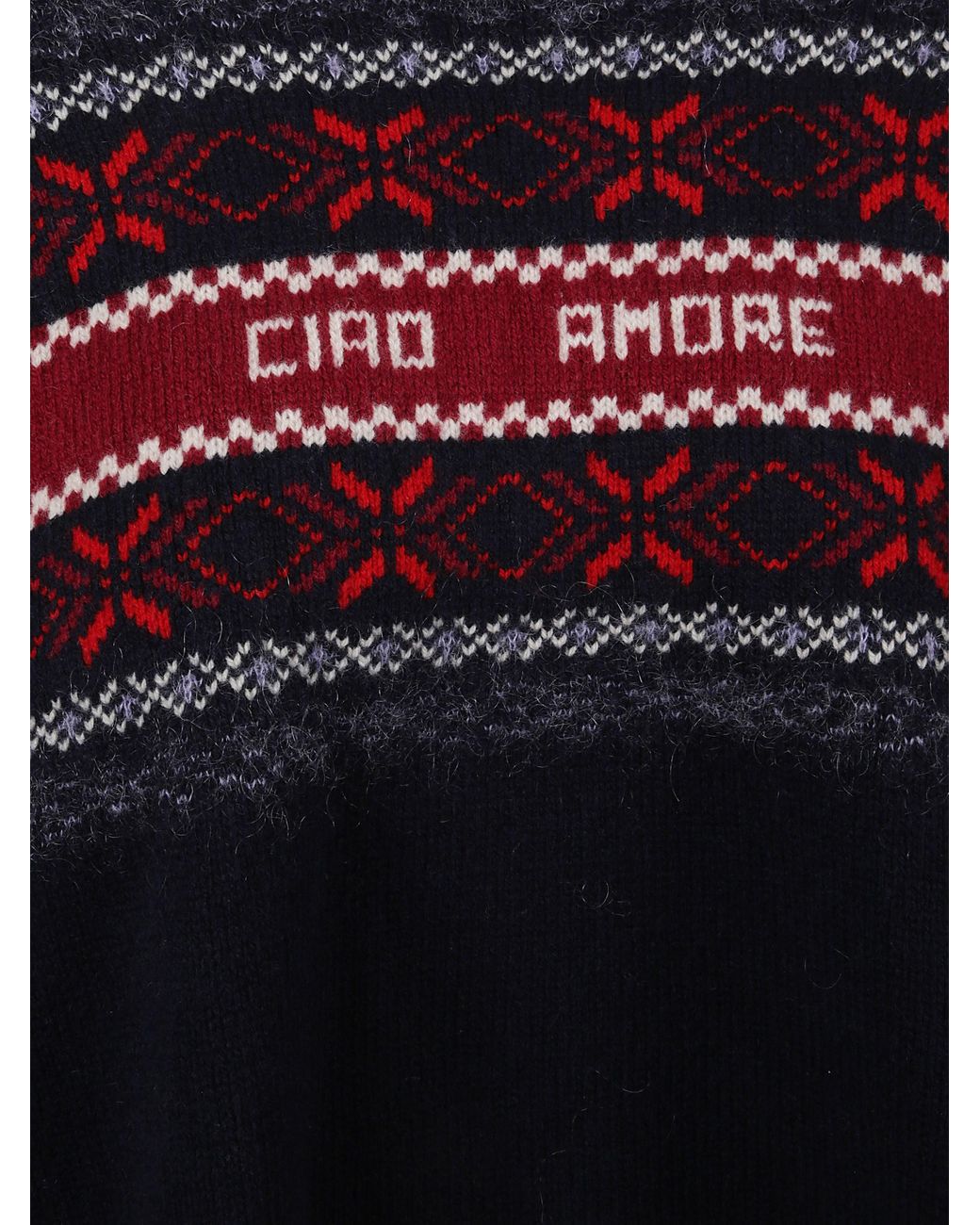 Giada Benincasa Black Ciao Amore Sweater
