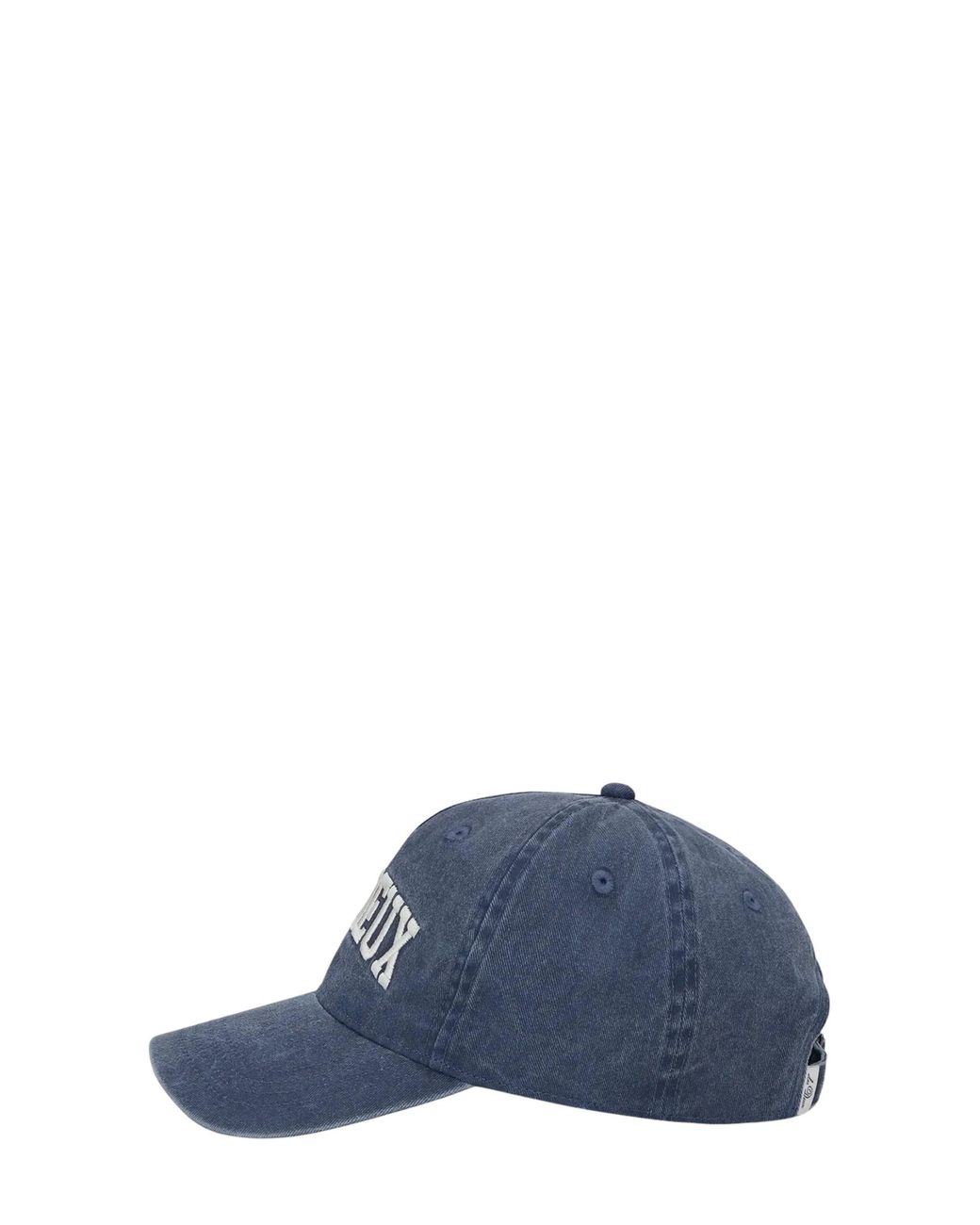 Les Deux Blue Collage Washed Soft Baseball Cap for men