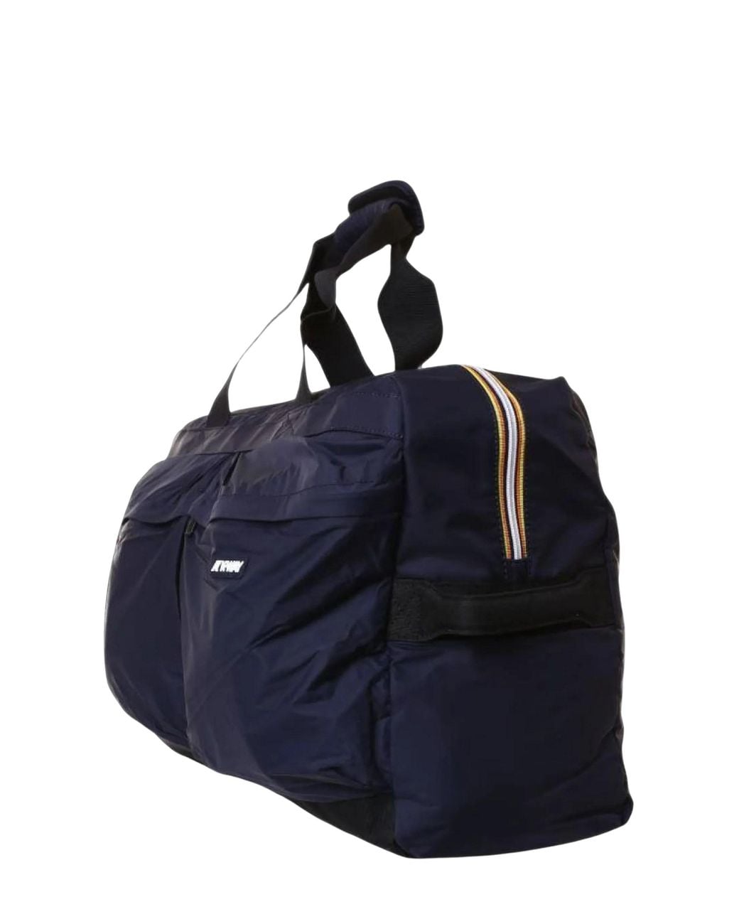 K-Way Blue Logo-Print Holdall Bag for men