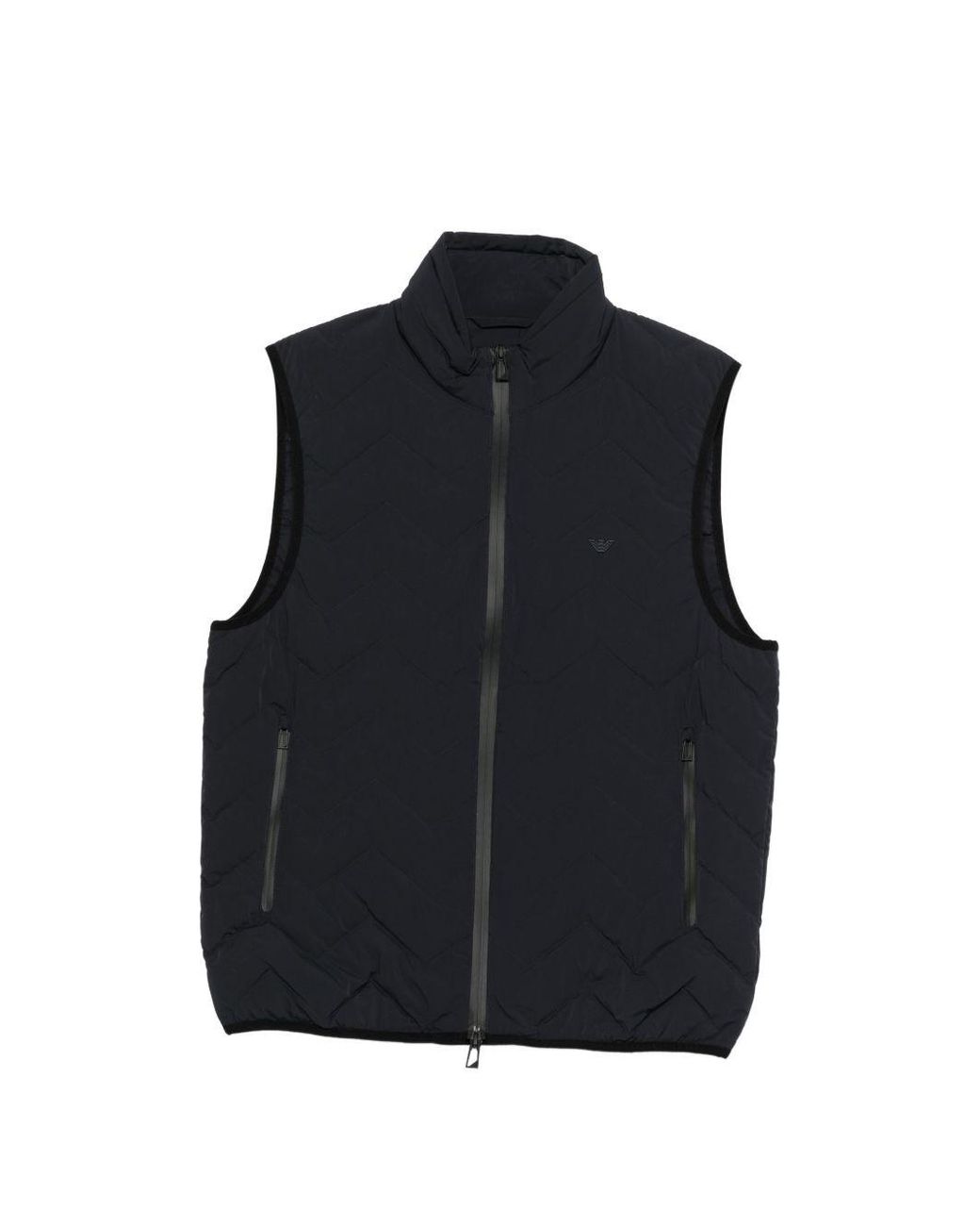 Emporio Armani Blue Down Vest for men