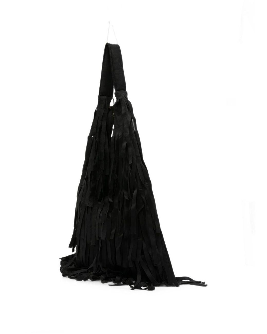 La Milanesa Black Aretha Large Shoulder Bag