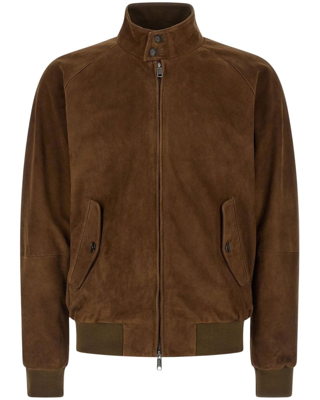 Baracuta Brown Suede Jacket for men