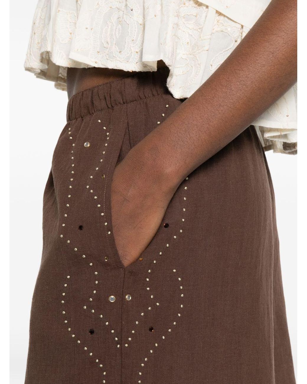 VENUJA Brown Beach Shorts