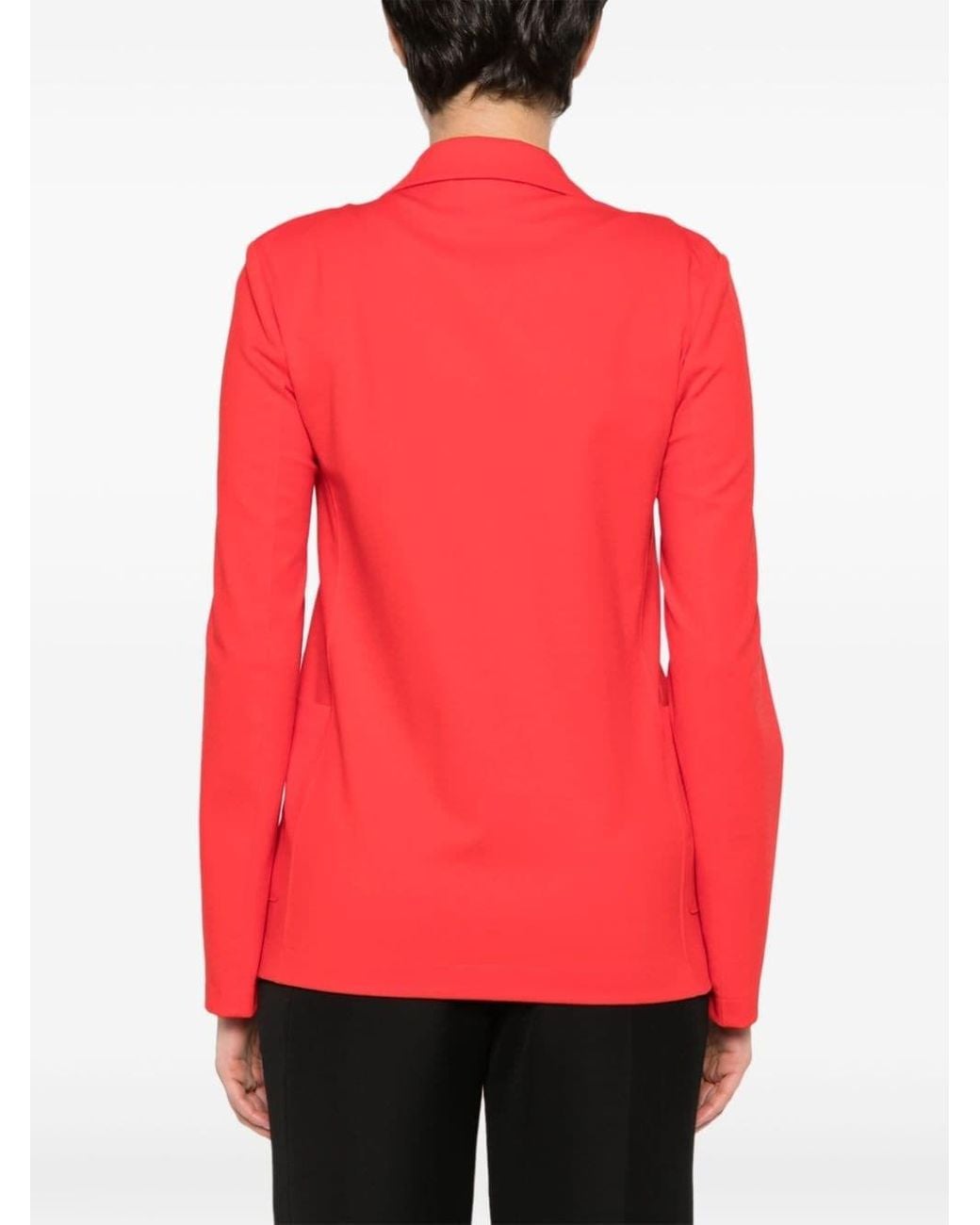 Harris Wharf London Pink Single-Breasted Blazer Jacket