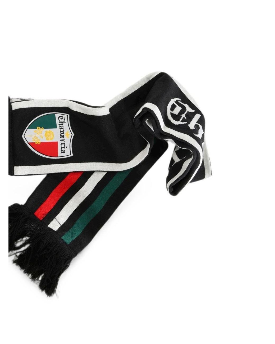 ADIDAS X WILLY CHAVARRIA Black Logo Scarf for men