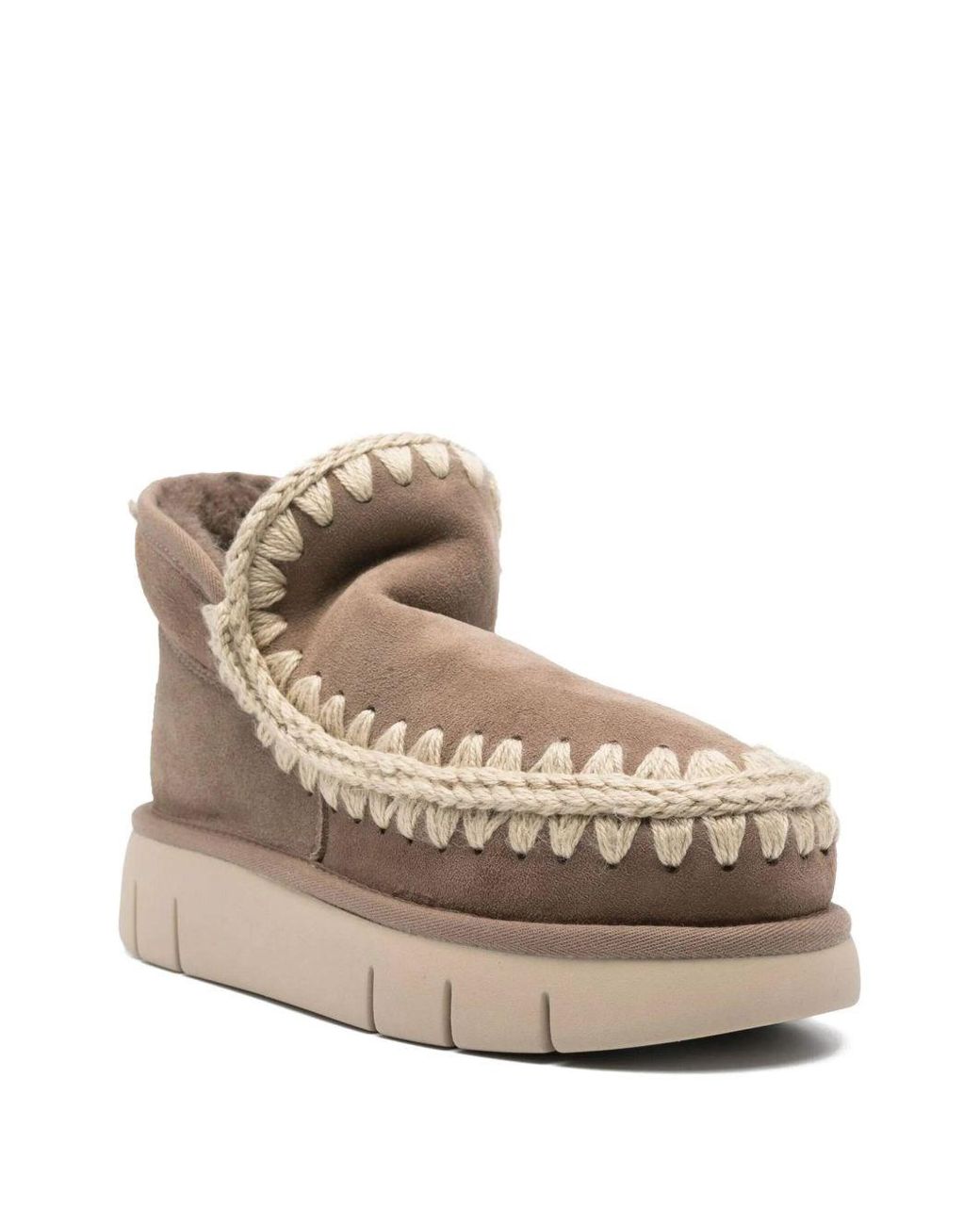 Mou Brown Eskimo Bounce Sneaker Boots