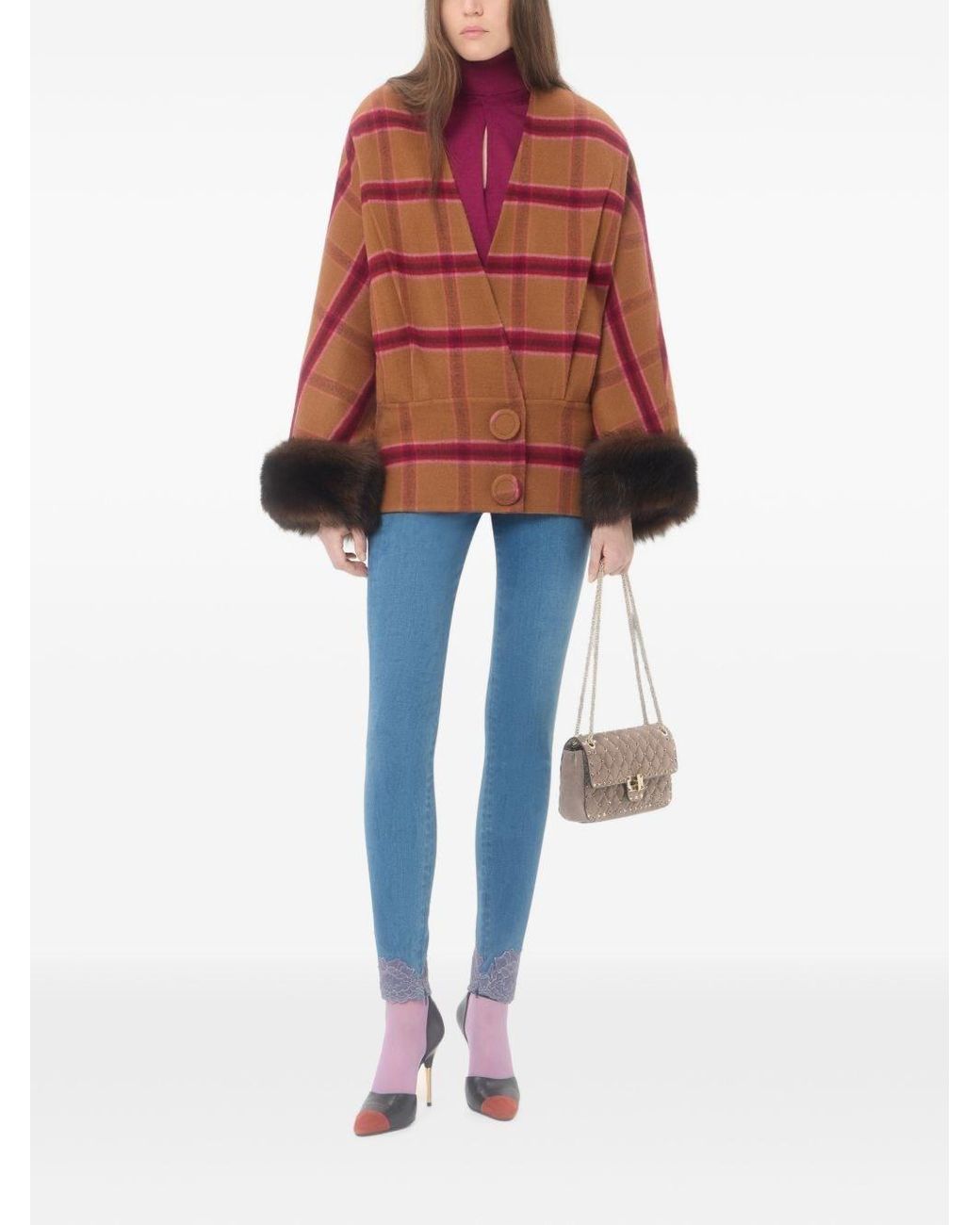 Valentino Blue Skinny Denim Jeans