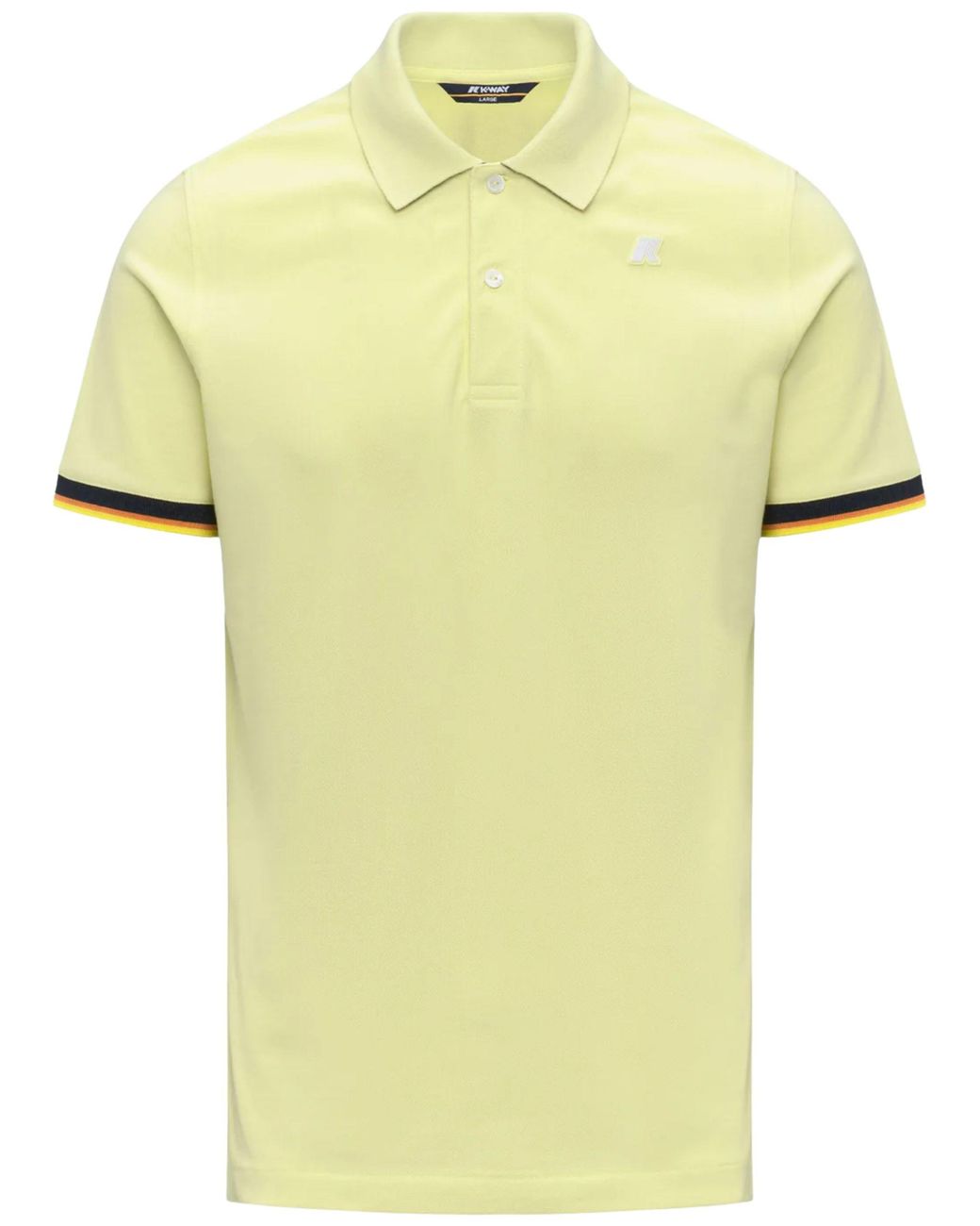 K-Way Yellow Polo Vincent for men