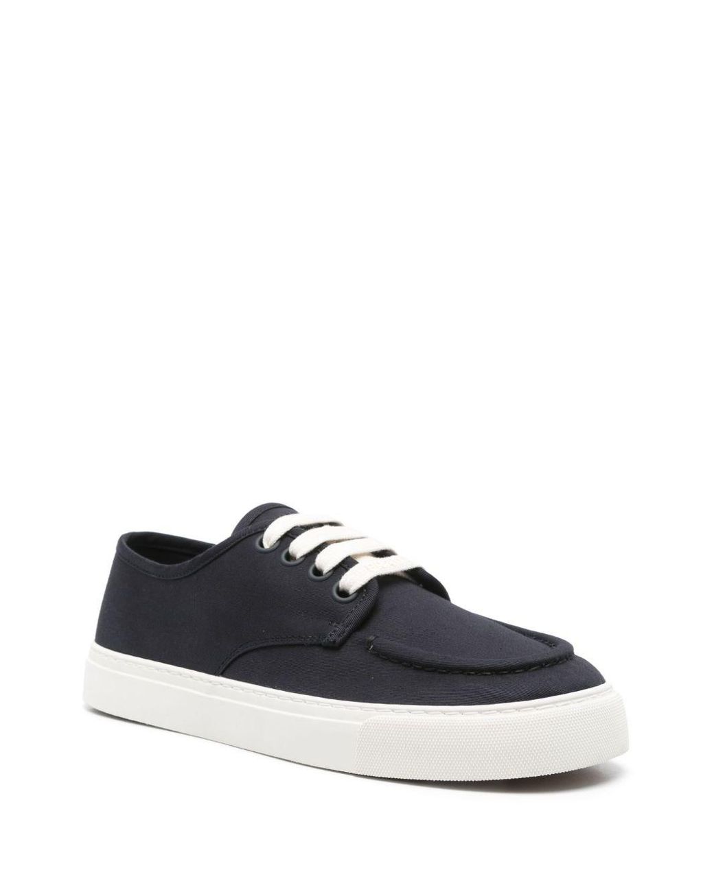 Prada Black Canvas Sneakers for men