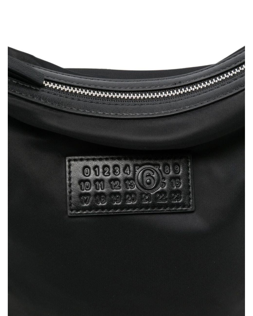 MM6 by Maison Margiela White Nylon Crossbody Bag