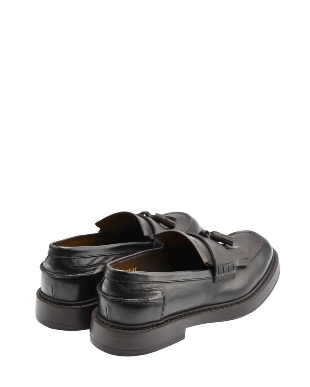 Doucal's Gray Adler Loafers for men