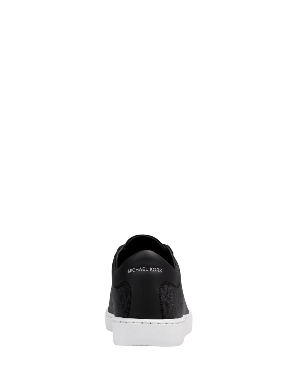 Michael Kors Black Reign Signature Logo Sneakers for men