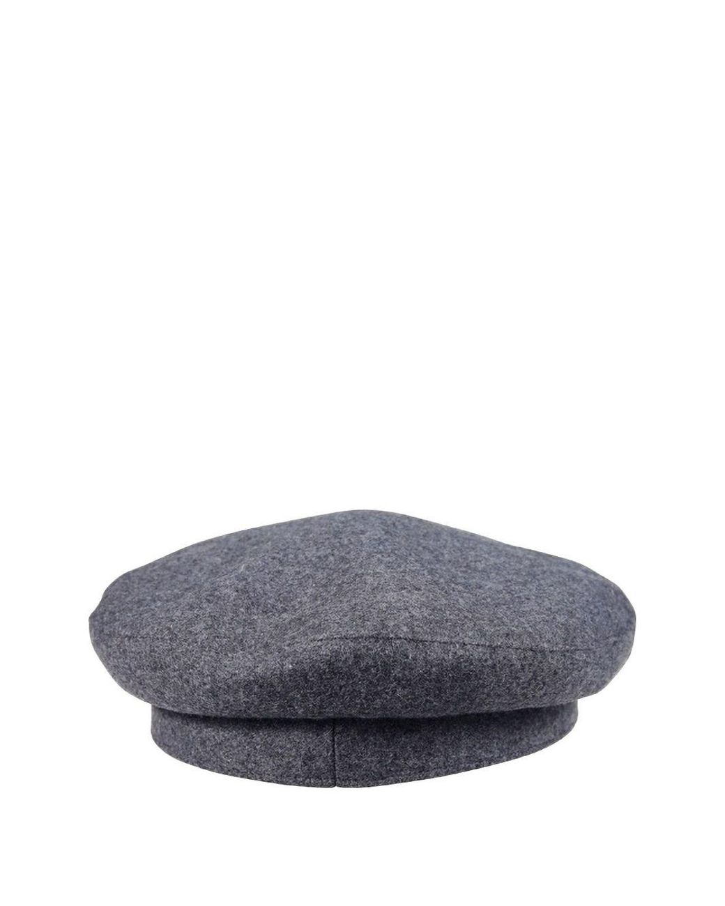 Roger Vivier Gray Rv Broche Wool Sailor Hat