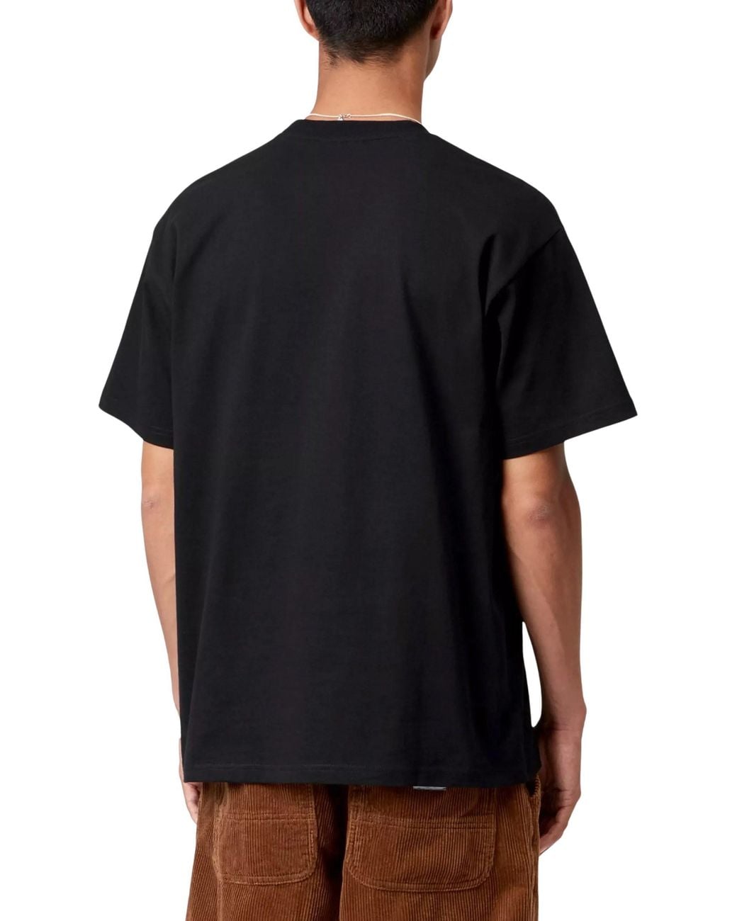 Carhartt Black Organic Cotton T-Shirt for men