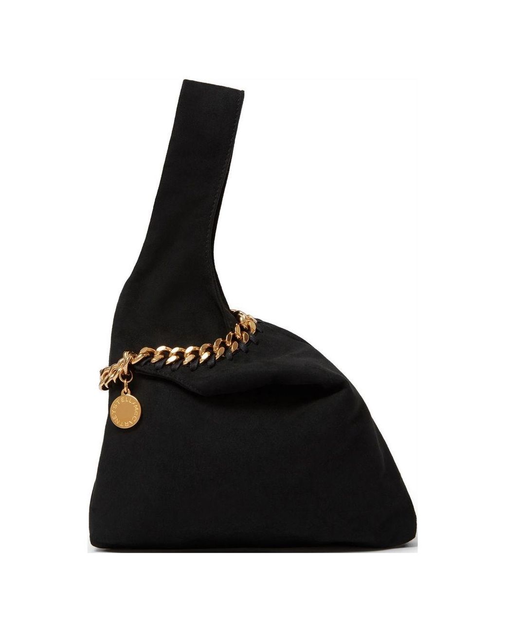 Stella McCartney Black Falabella Wristlet Bag