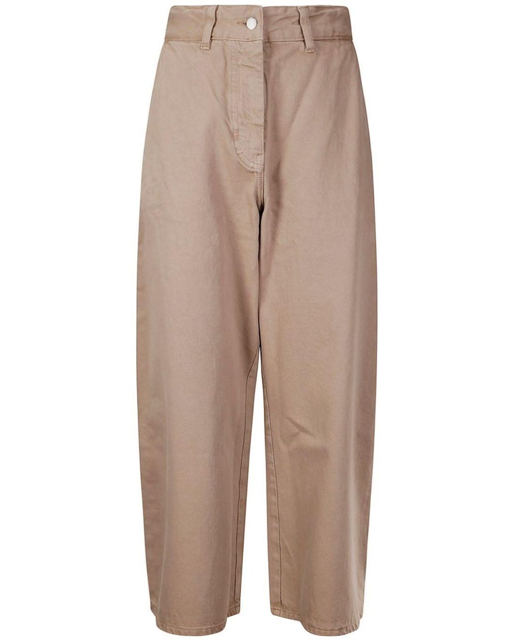 Studio Nicholson Natural Chalco Wide Leg Denim Jeans