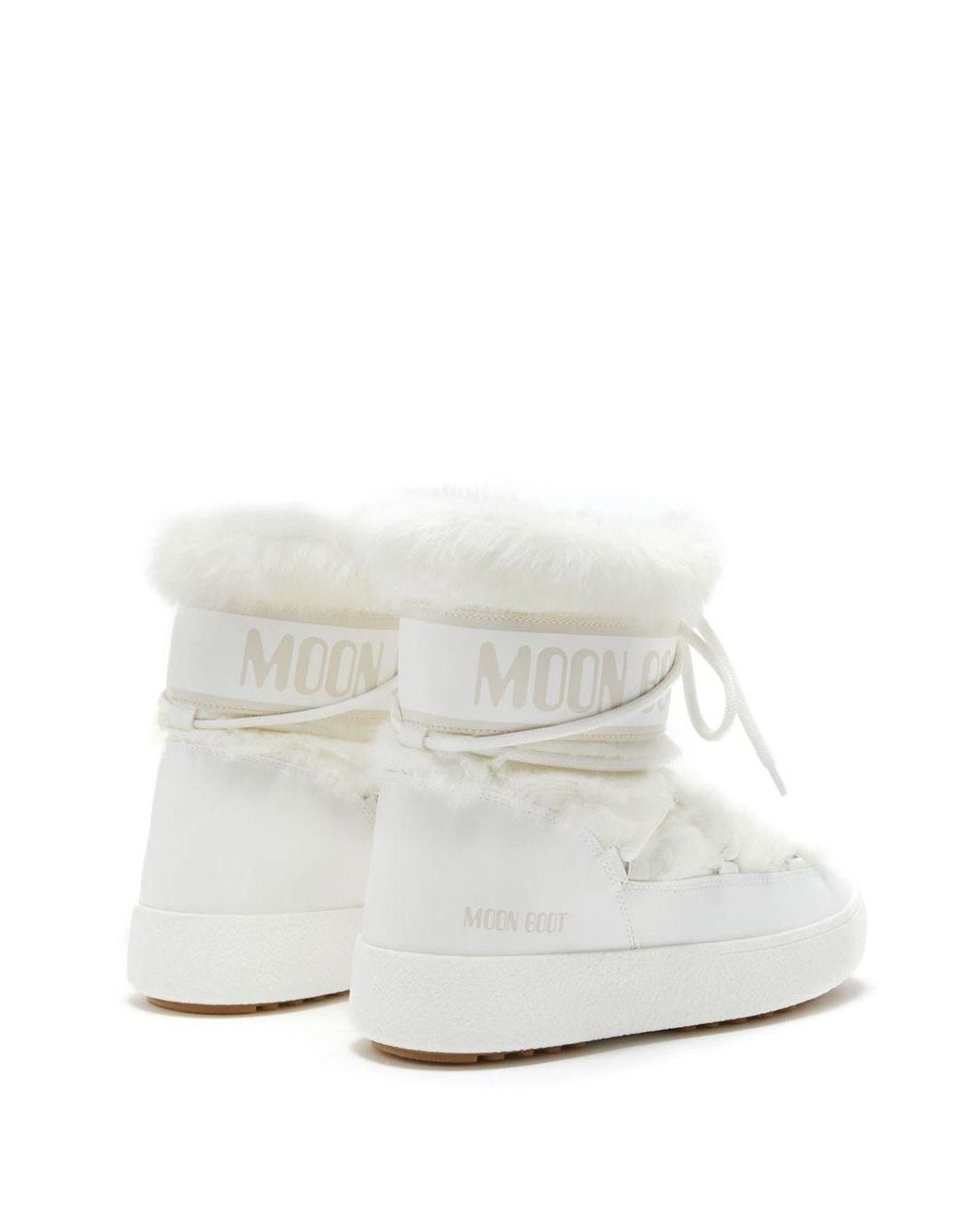 Moon Boot White Ltrack Low Boots By