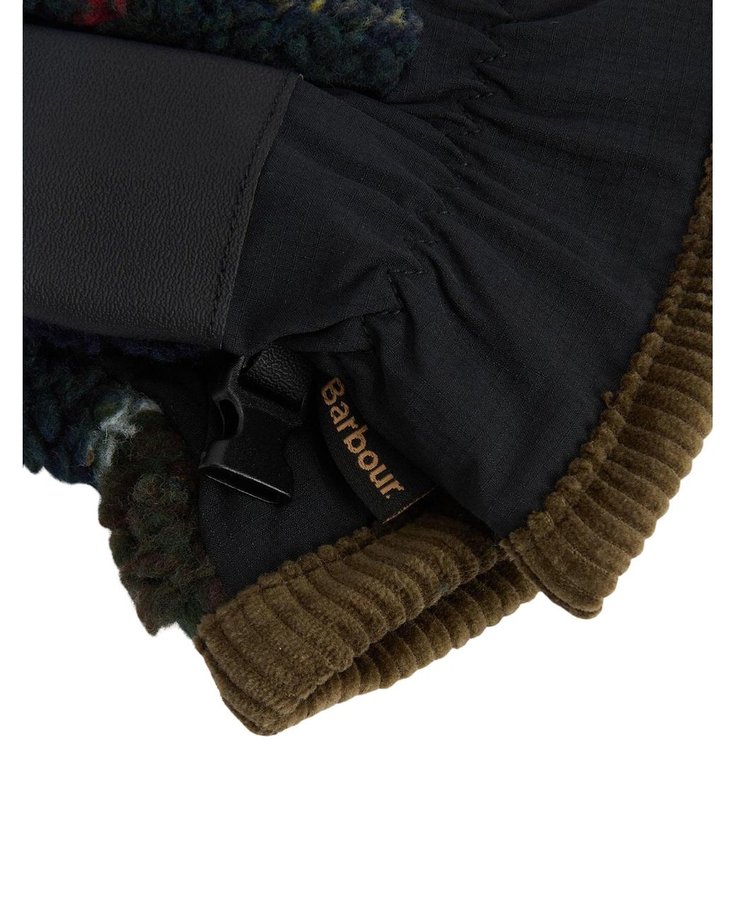 Barbour Blue Field Fleece Gloves for men